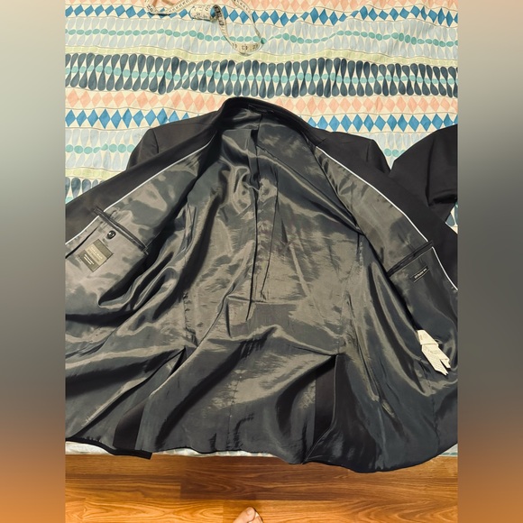 Zara navy blue suit jacket - Picture 3 of 10